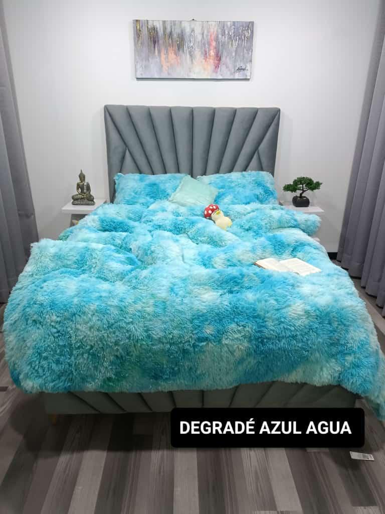 EDREDÓN PIEL DE GANSO PELUDO L.P