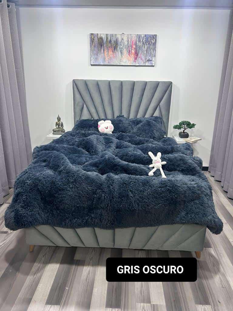 EDREDÓN PIEL DE GANSO PELUDO L.P