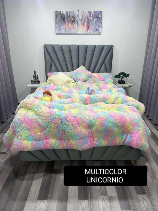 EDREDÓN PIEL DE GANSO PELUDO L.P