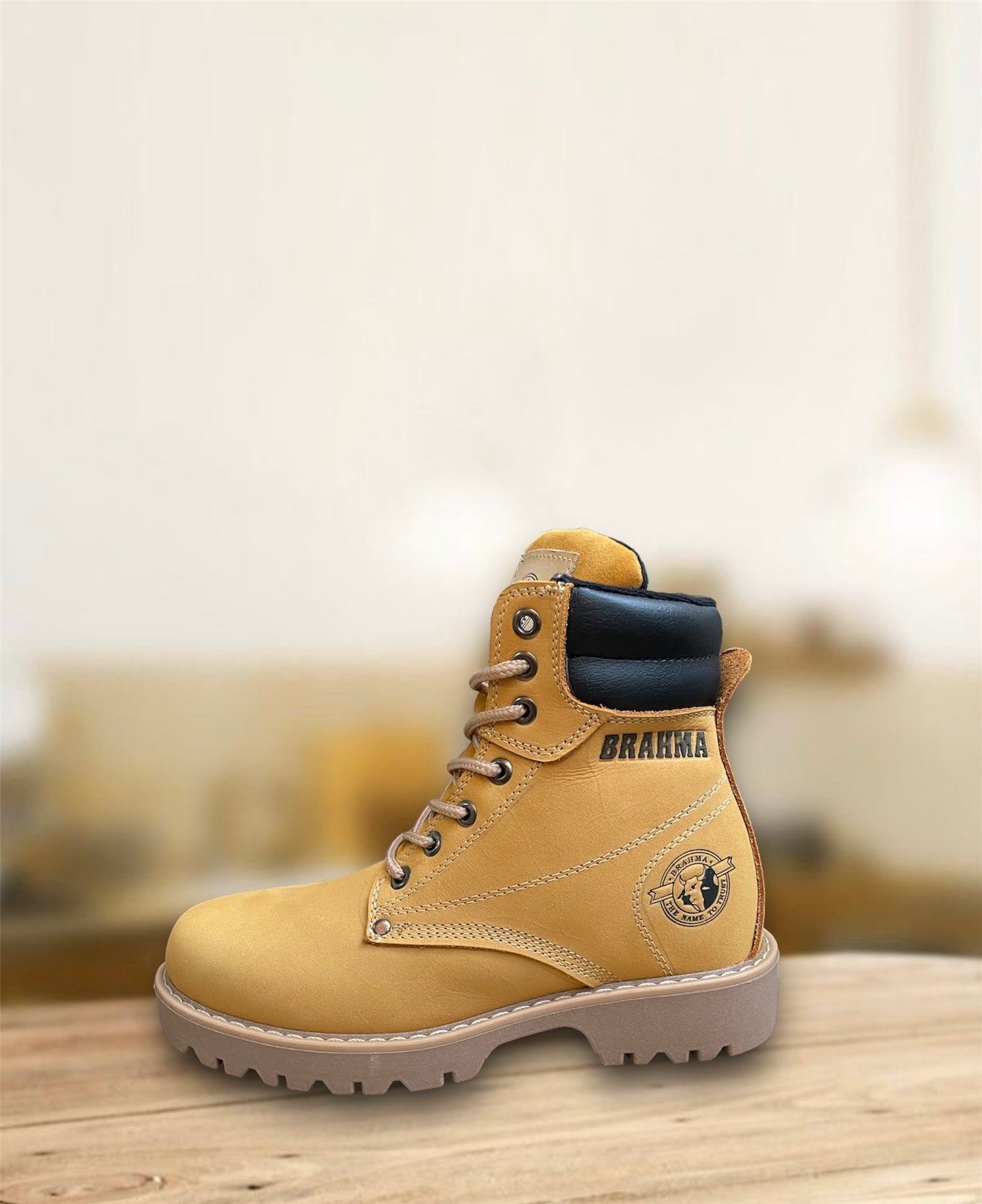 BOTA BRAHMA CLASICA CUERO