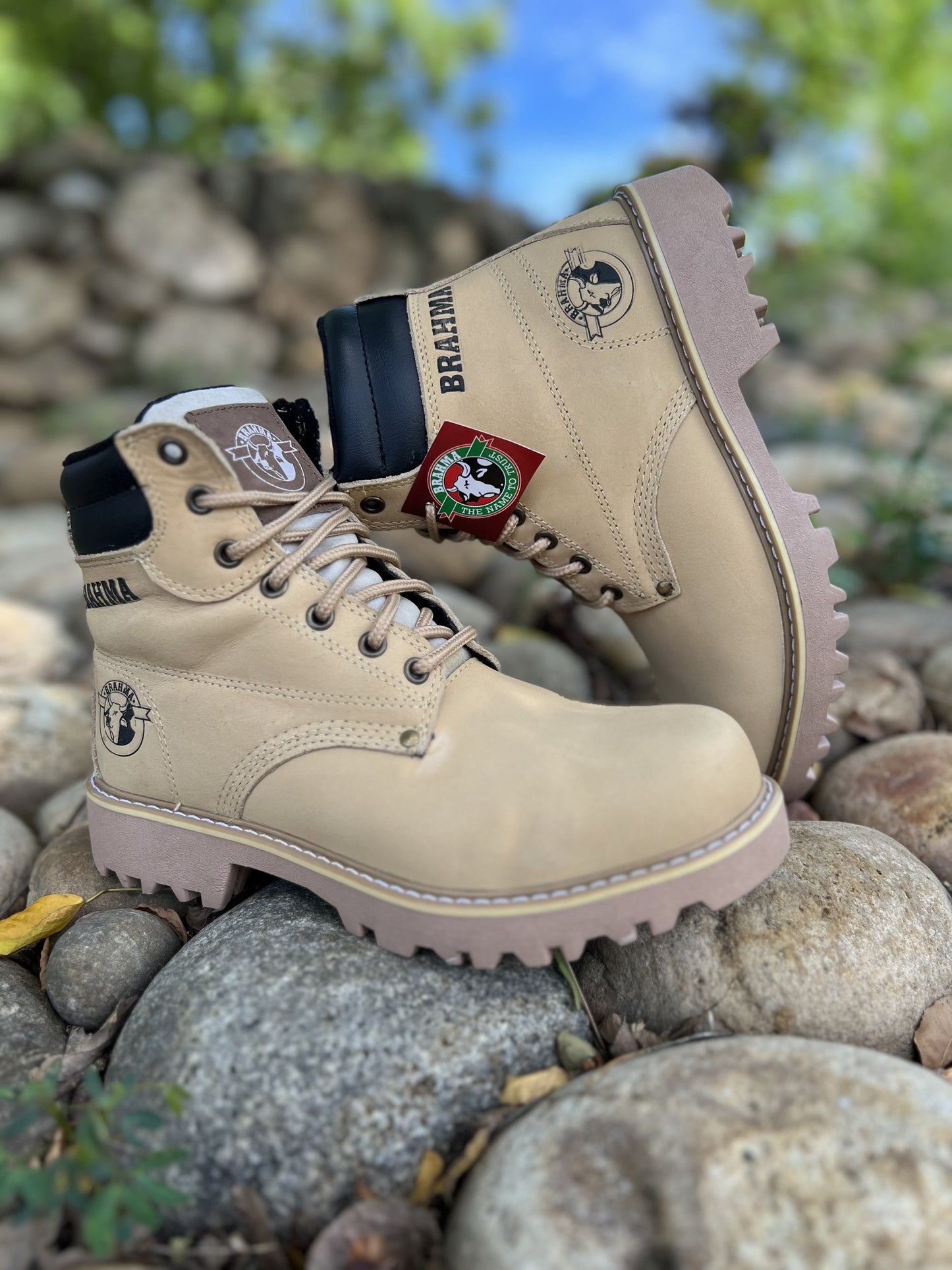 BOTA BRAHMA CLASICA CUERO