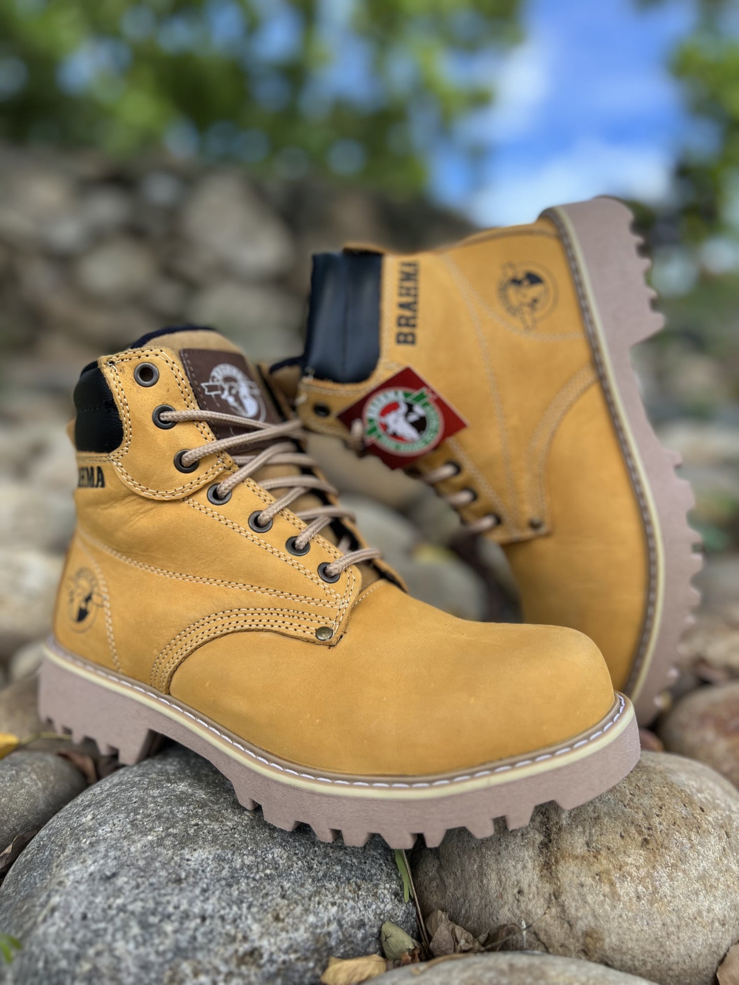 BOTA BRAHMA CLASICA CUERO