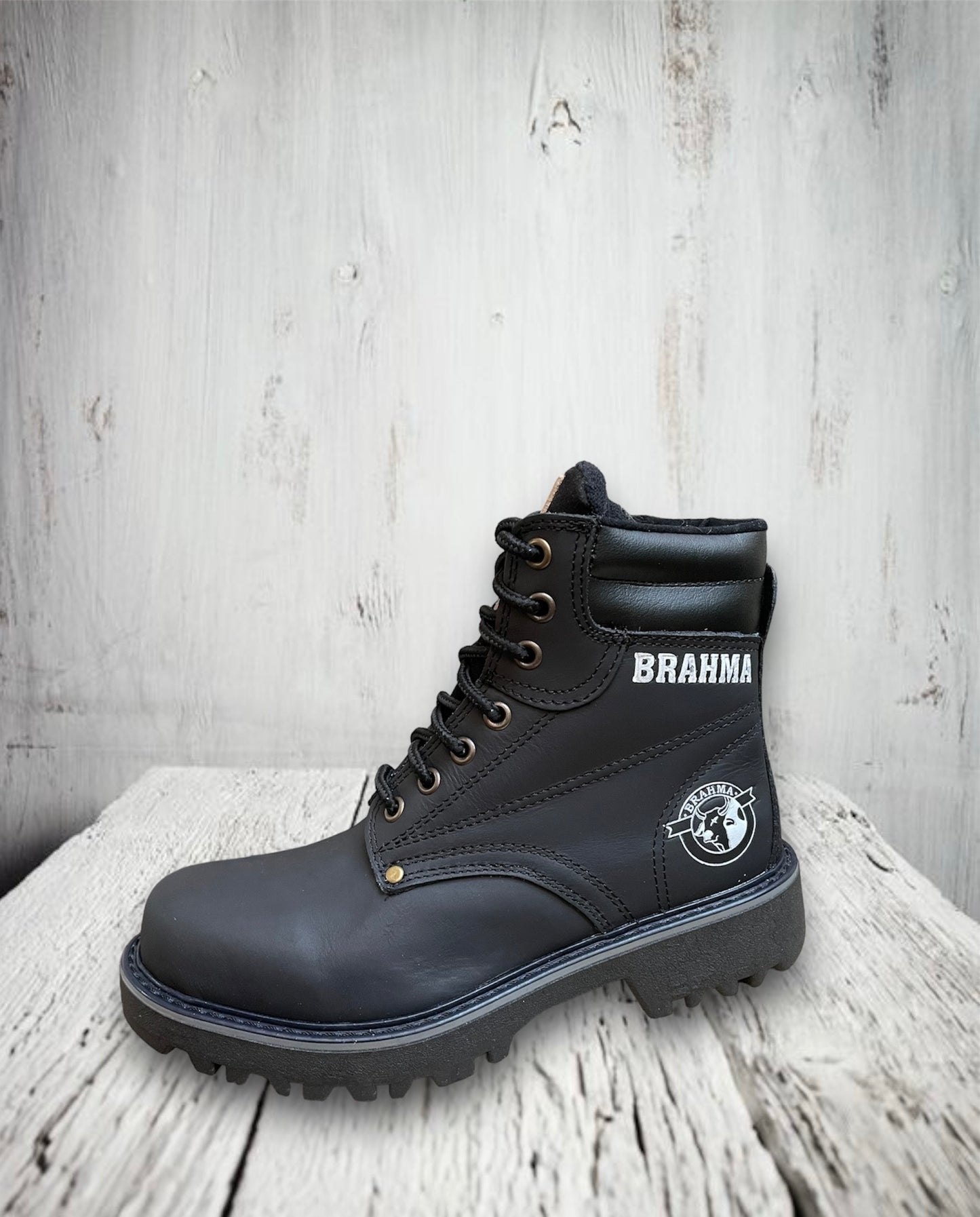 BOTA BRAHMA CLASICA CUERO