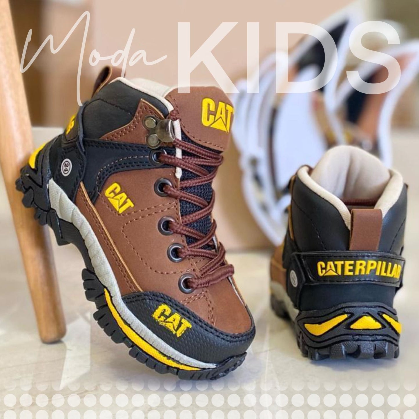 BOTA CAT MA INFANTIL