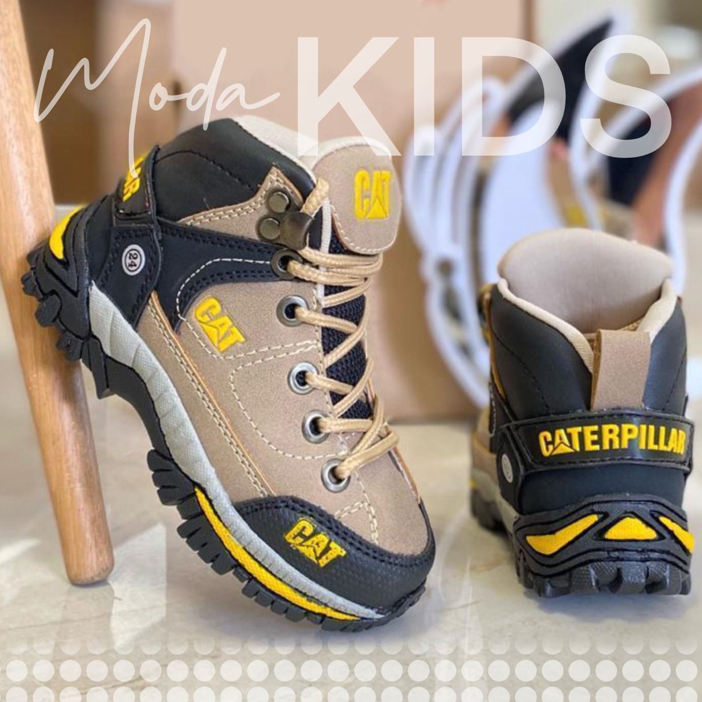 BOTA CAT MA INFANTIL