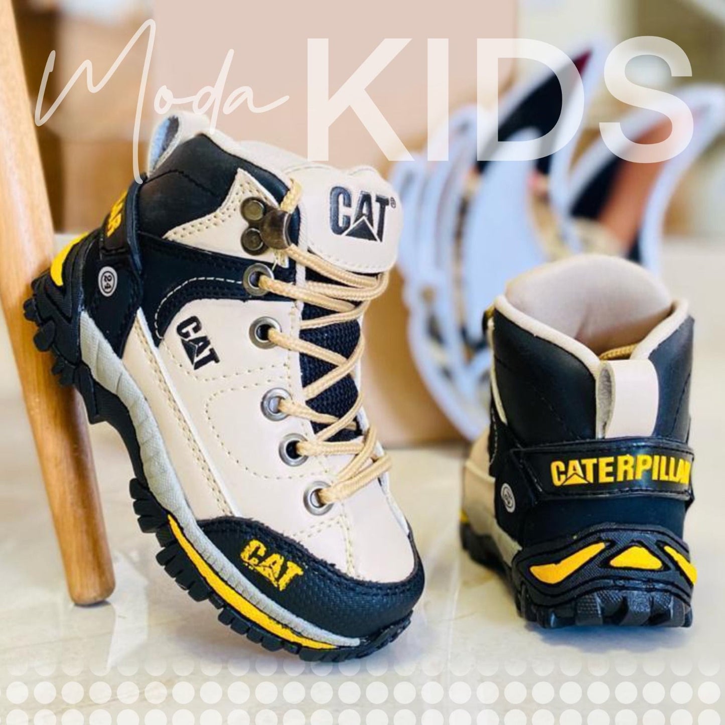 BOTA CAT MA INFANTIL