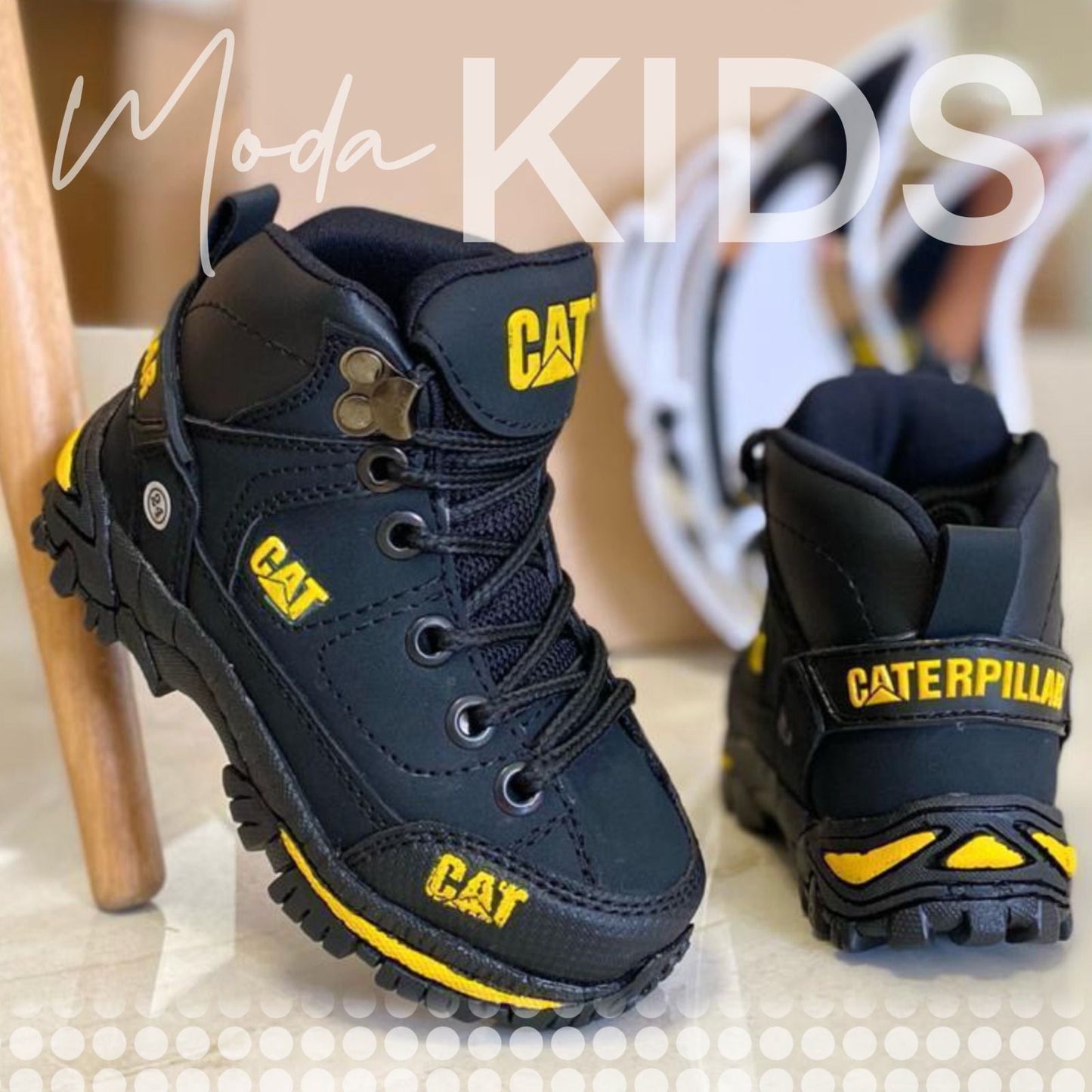BOTA CAT MA INFANTIL