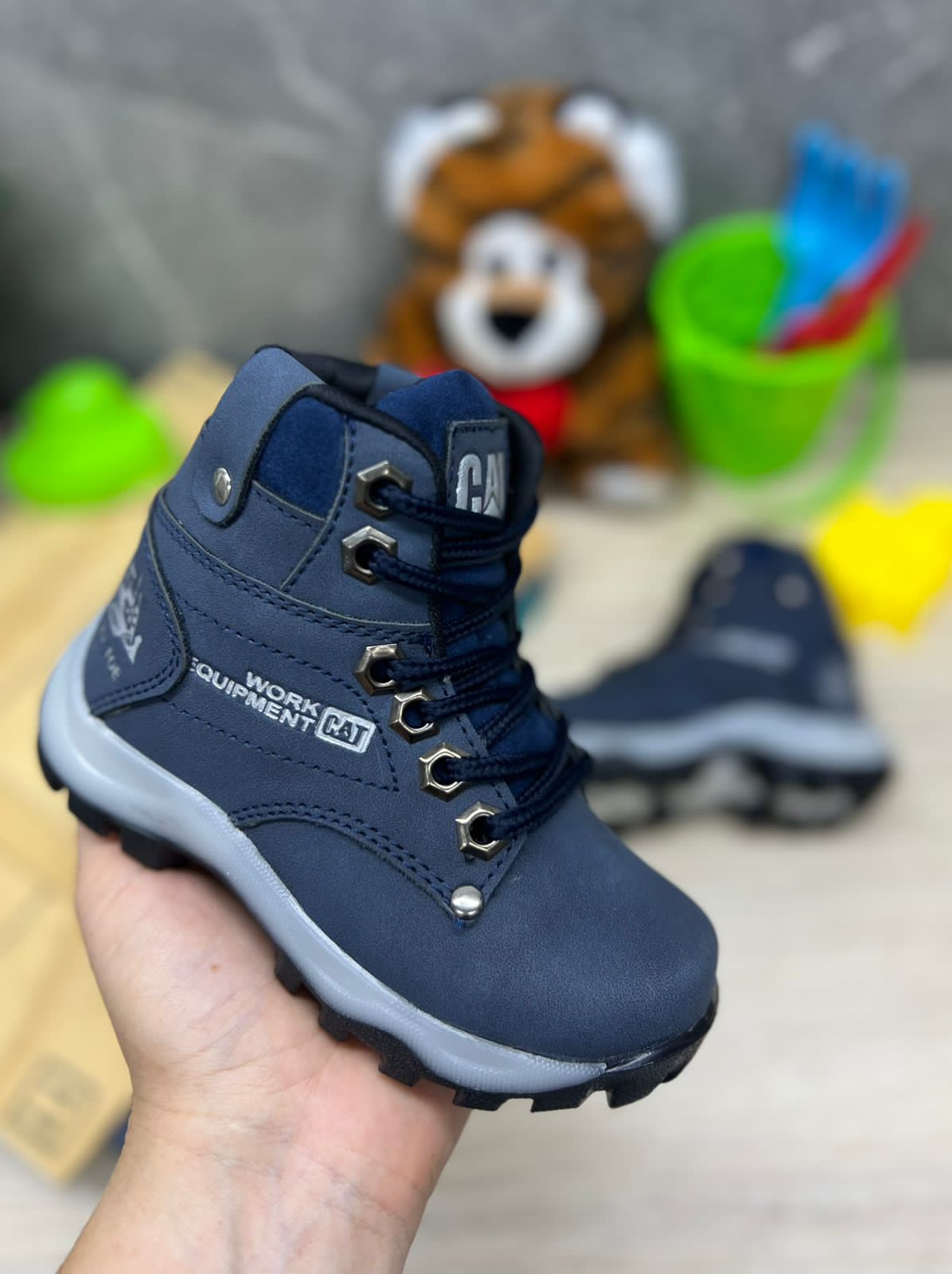 BOTA CAT WORK INFANTIL