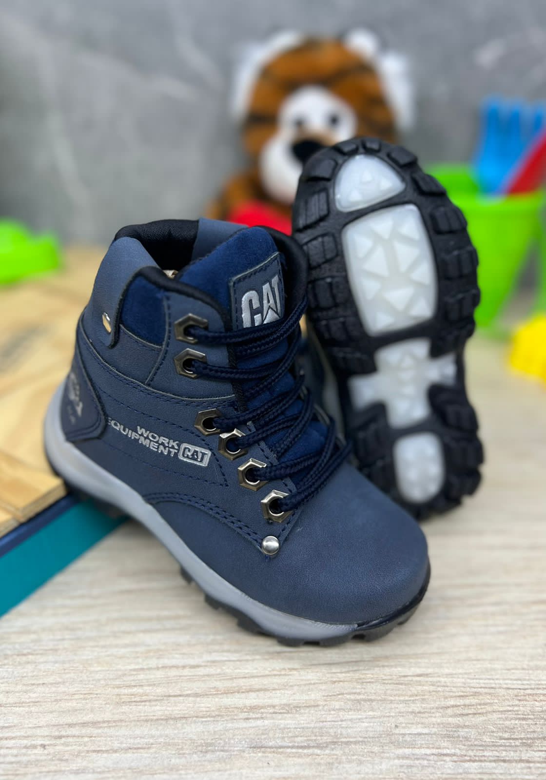 BOTA CAT WORK INFANTIL