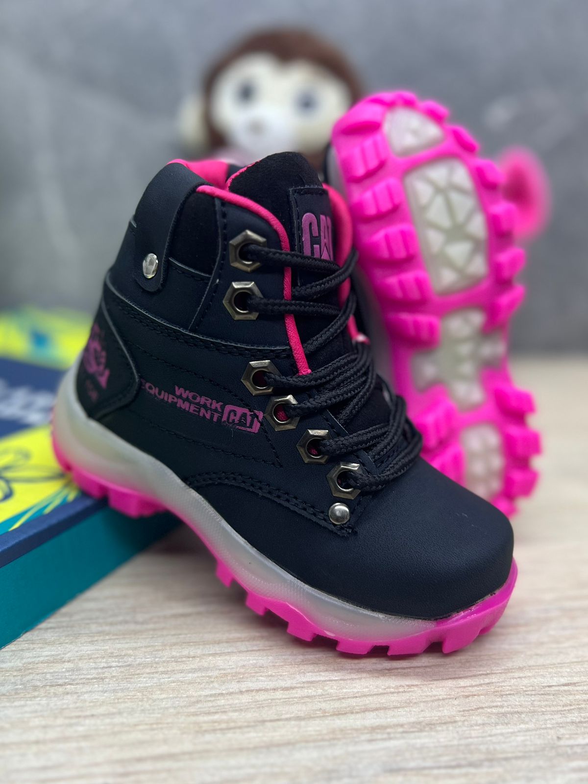 BOTA CAT WORK INFANTIL