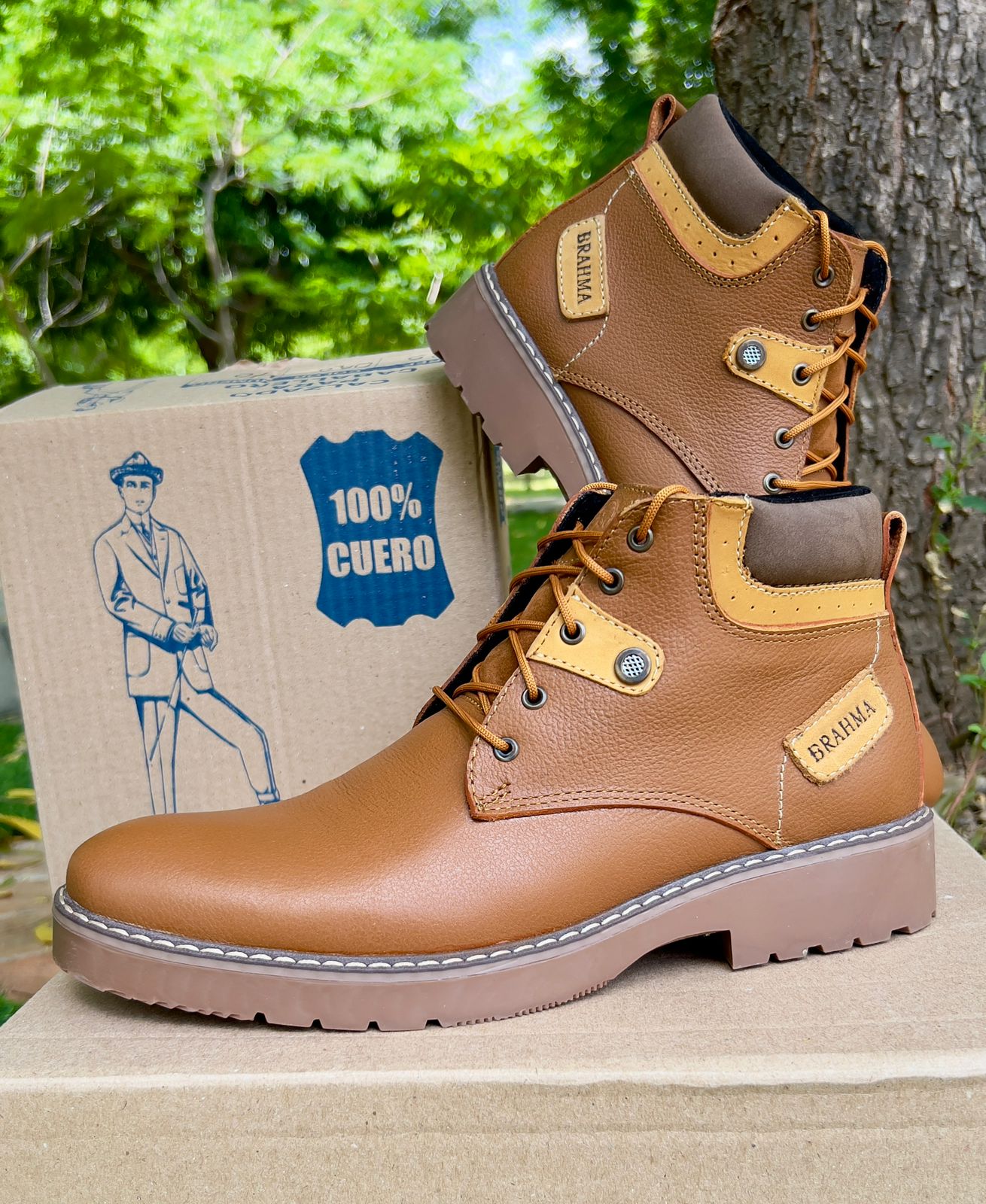 BOTIN CLASSIC BRAHMA - CUERO GENUINO