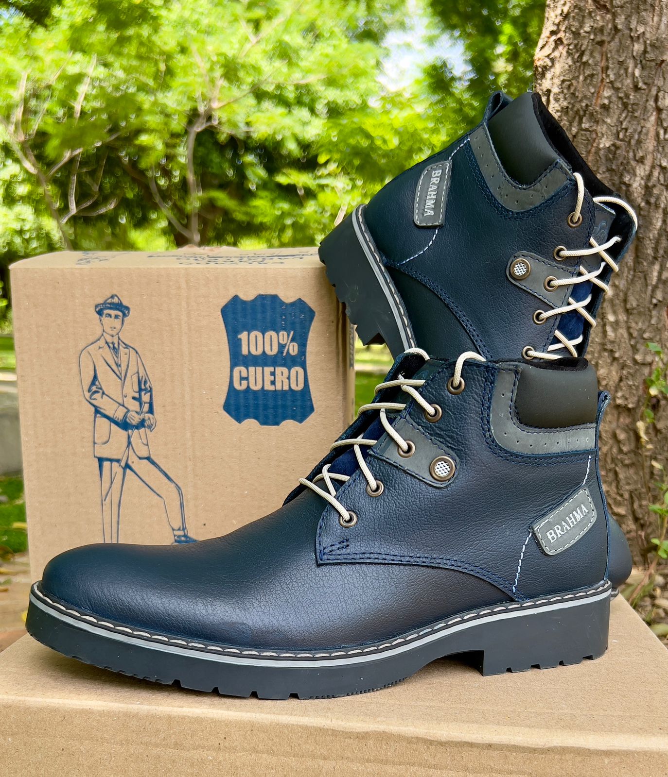 BOTIN CLASSIC BRAHMA - CUERO GENUINO