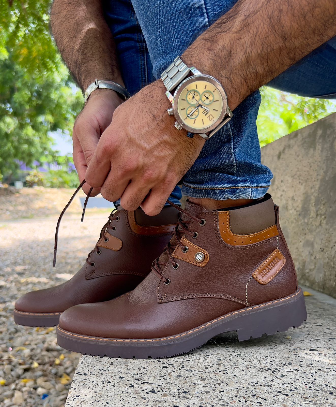 BOTIN CLASSIC BRAHMA - CUERO GENUINO