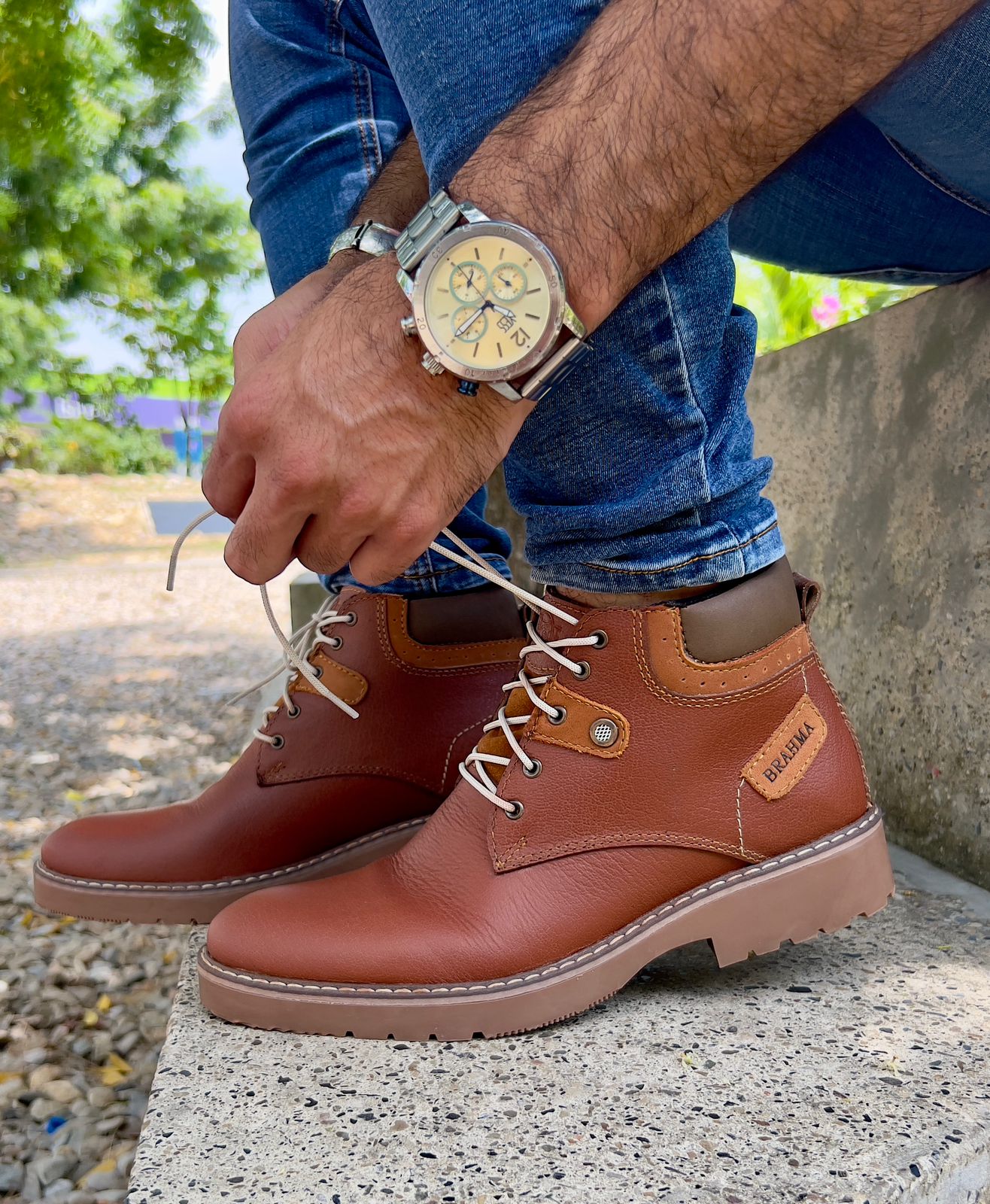 BOTIN CLASSIC BRAHMA - CUERO GENUINO