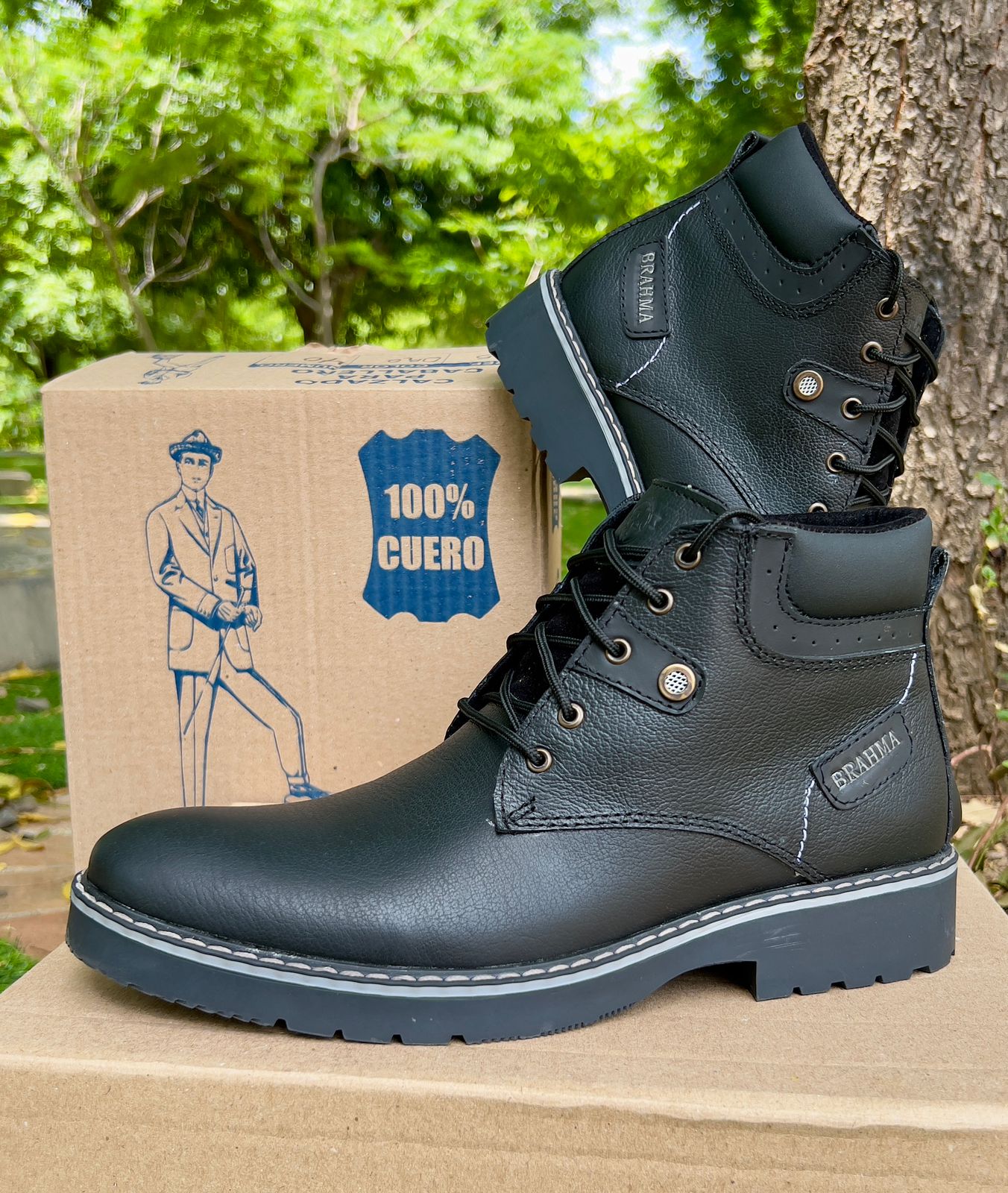 BOTIN CLASSIC BRAHMA - CUERO GENUINO