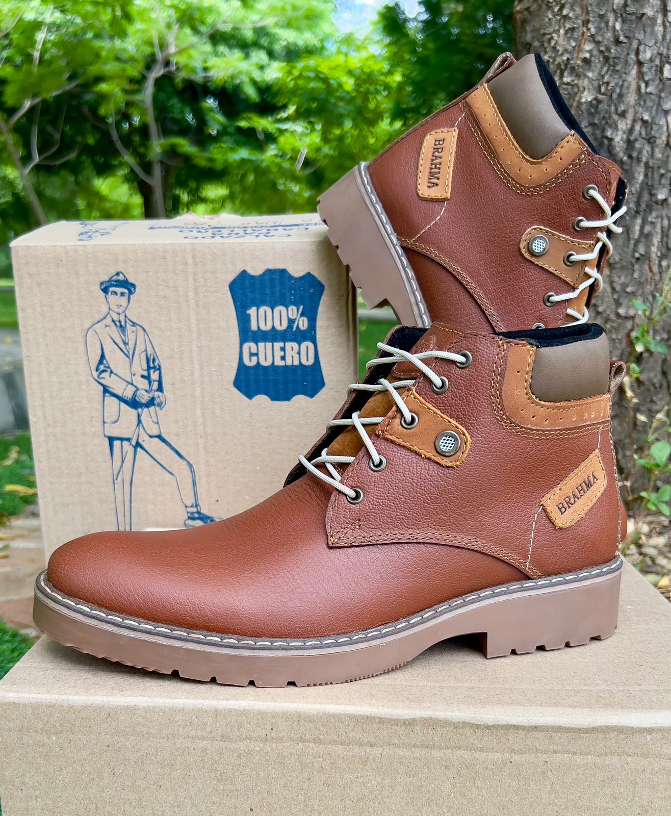 BOTIN CLASSIC BRAHMA - CUERO GENUINO