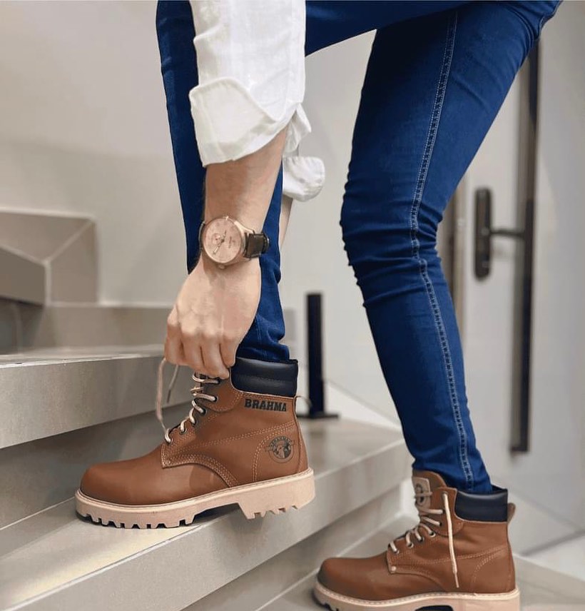BOTA BRAHMA CLASICA CUERO