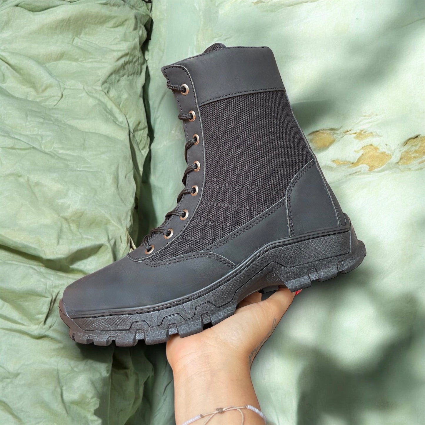 BOTA SWAT ALPHA FURY - CAÑA ALTA