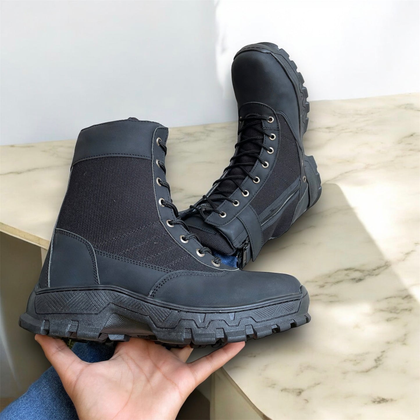 BOTA SWAT ALPHA FURY - CAÑA ALTA