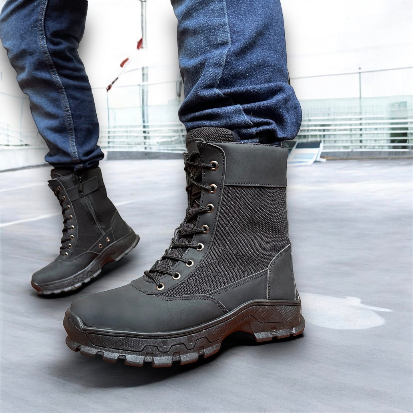 BOTA SWAT ALPHA FURY - CAÑA ALTA