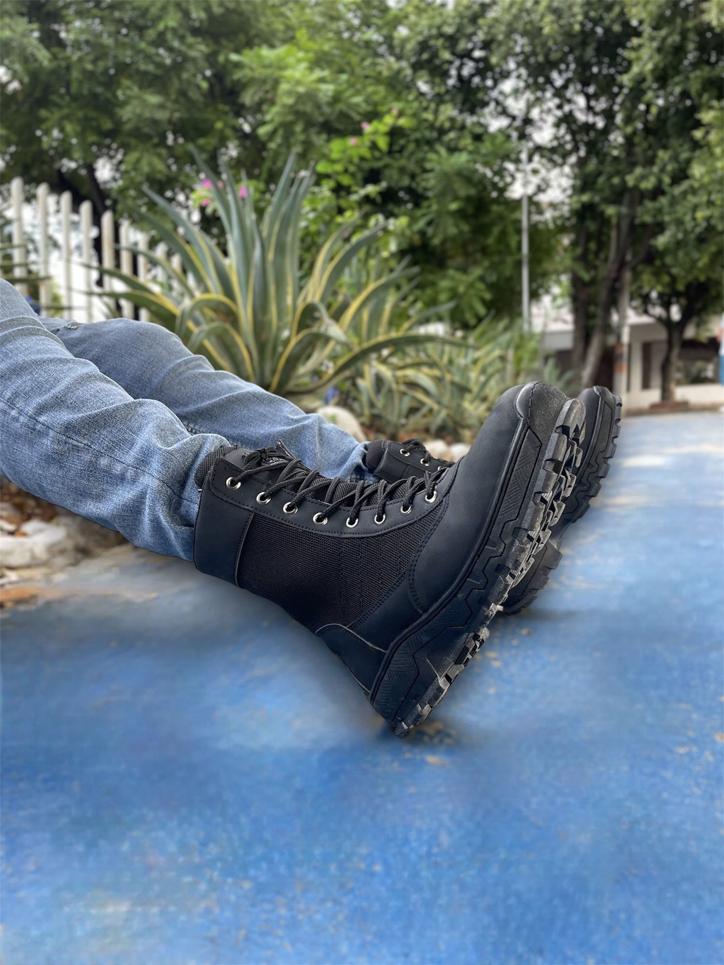BOTA SWAT ALPHA FURY - CAÑA ALTA