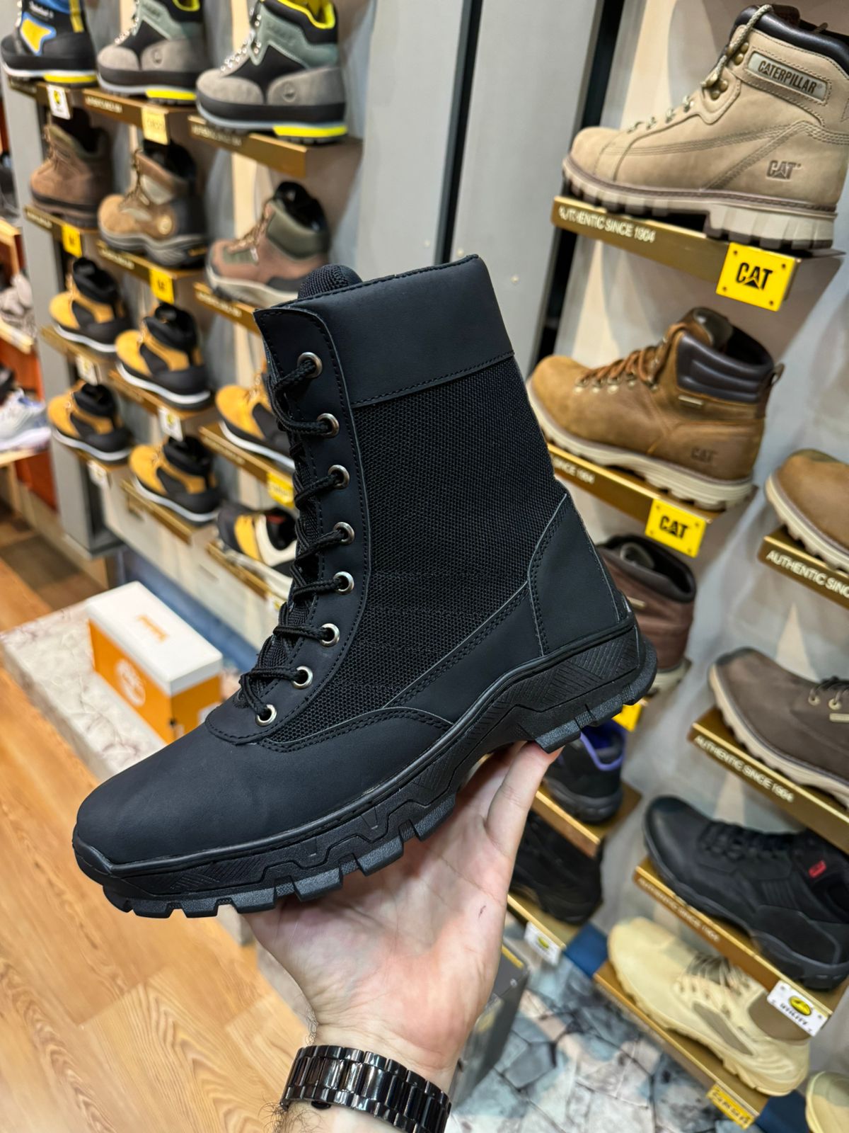 BOTA SWAT ALPHA FURY - CAÑA ALTA