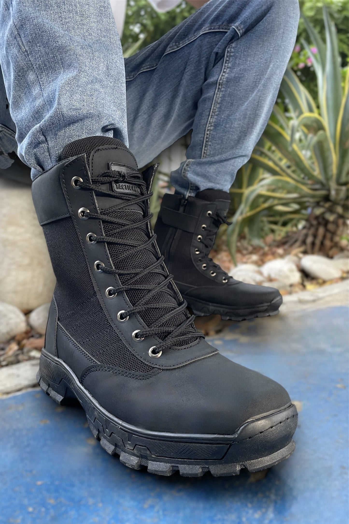 BOTA SWAT ALPHA FURY - CAÑA ALTA