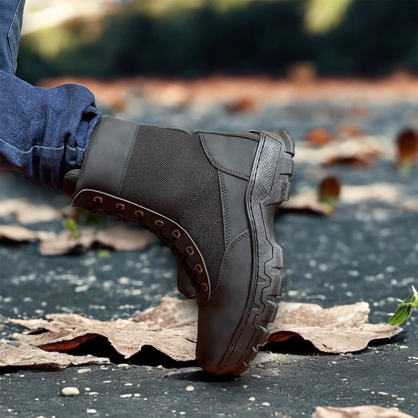 BOTA SWAT ALPHA FURY - CAÑA ALTA