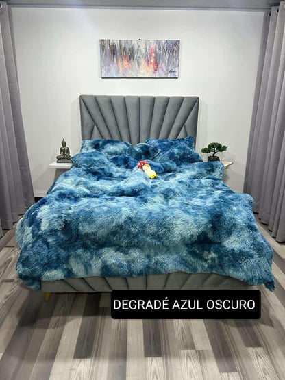 EDREDÓN PIEL DE GANSO PELUDO L.P