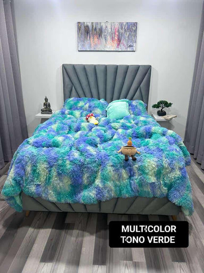 EDREDÓN PIEL DE GANSO PELUDO L.P