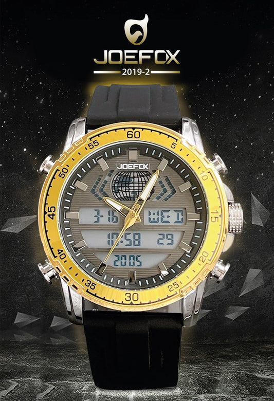 2019-2 RELOJ JOEFOX ANA-DIG LUZ LED SILICONA