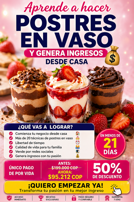 POSTRES EN VASO