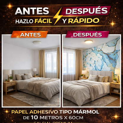 papel brillante 10mx60cm VAK-18685