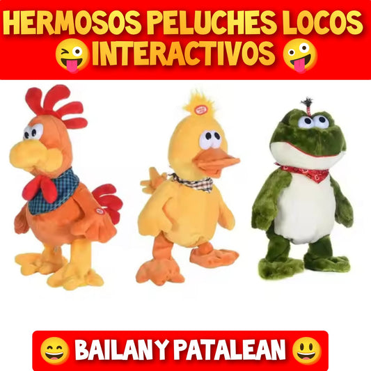 Juguete Peluche Bailarín Con Movimientos