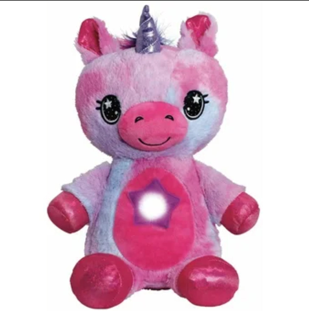 Peluche Star Belly musical proyector de luces Estrellas