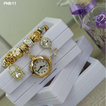 RELOJ PULSERA TIPO PANDORA