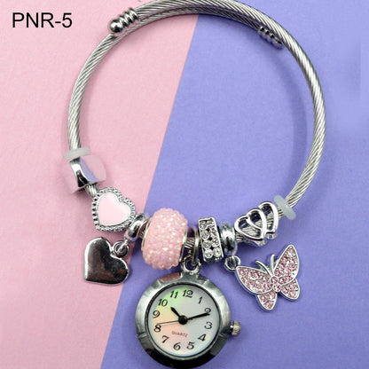 RELOJ PULSERA TIPO PANDORA