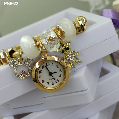 RELOJ PULSERA TIPO PANDORA