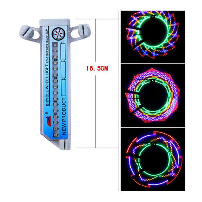 Luces Led De Bicicleta Para Rueda 32 Patrones Diferentes